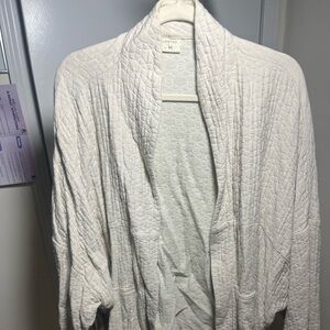 Elegant Cream Cardigan Sweater